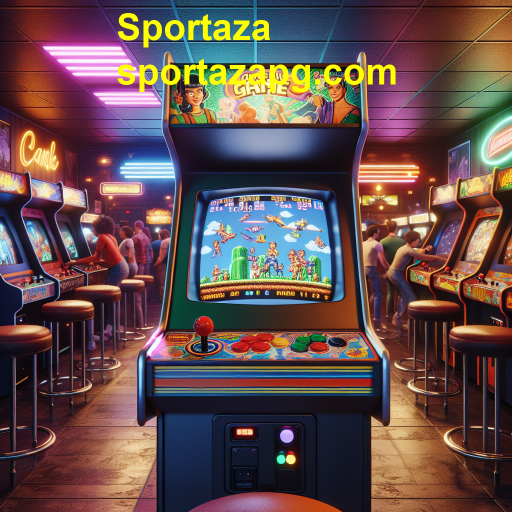 A Magia dos Jogos de Arcade na Sportaza